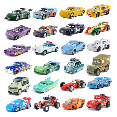 Disney Pixar Cars 3 Lightning McQueen Mater Jackson Storm Ramirez Diecast Metal Alloy Model Toy Car Gift For Christmas Gifts - AZUR STORE