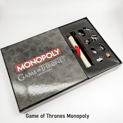 Game of Thrones Monopoly Trading Board Multiplayer Strategy Game - AZUR STORE