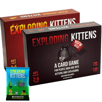 Adult Board Games NSFW Edition Kitten Original Edition Family Party Strategy Explode Fun Cards Game Child Toy - AZUR STORE