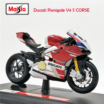 Maisto 1:18 Ducati Panigale V4 S CORSE Diecast Model Motorcycle Toy Bike - AZUR STORE